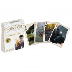 Pack De 2 Jeux De 54 Cartes - Harry Potter -Boutique De Jeux pack de 2 jeux de 54 cartes harry potter 2