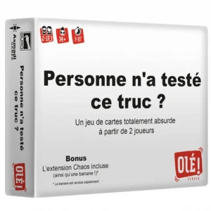 Personne N'a Testé Ce Truc ? 1 Personne N'a Testé Ce Truc ?