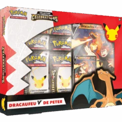 Pokemon 25 Ans - Célébrations - Coffret Dracaufeu-V De Peter