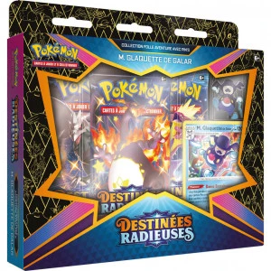 Pokemon - EB4.5 Destinées Radieuses - Coffret Pin's M. Glaquette De Galar 1 Pokemon - EB4.5 Destinées Radieuses - Coffret Pin's M. Glaquette De Galar