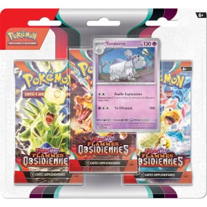 Pokemon EV03 : Flammes Obsidiennes - Pack 3 Boosters 2 Pokemon EV03 : Flammes Obsidiennes - Pack 3 Boosters – Image 2