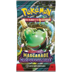 Pokemon EV06 : Mascarade Crépusculaire - Booster 2 Pokemon EV06 : Mascarade Crépusculaire - Booster – Image 2