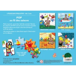 Pop Au Fil Des Saisons - Puzzles Évolutifs -Boutique De Jeux pop au fil des saisons puzzles evolutifs 1