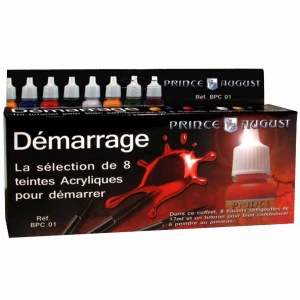 Prince August - Coffret Démarrage Classic 8 Teintes 1 Prince August - Coffret Démarrage Classic 8 Teintes