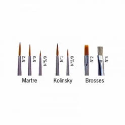 Prince August - Set De 7 Pinceaux 3 Prince August - Set De 7 Pinceaux -Boutique De Jeux prince august set de 7 pinceaux 1