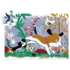 Puzzle Silhouette - 24 Pièces - Firmin Le Petit Chien -Boutique De Jeux puzzle 24 pieces firmin le petit chien 1