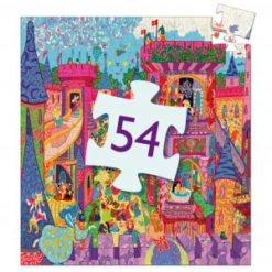 Puzzle Silhouette - 54 Pièces - Château Féérique -Boutique De Jeux puzzle 54 pieces silhouette chateau feerique 1