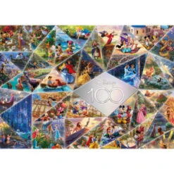 Puzzle Disney Kinkade - 100ème Célébration Mosaïque - 1000 Pièces 3 Puzzle Disney Kinkade - 100ème Célébration Mosaïque - 1000 Pièces -Boutique De Jeux puzzle disney kinkade 100eme celebration mosaique 1000 pieces 1