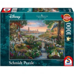 Puzzle Disney Kinkade - 101 Dalmatiens - 1000 Pièces