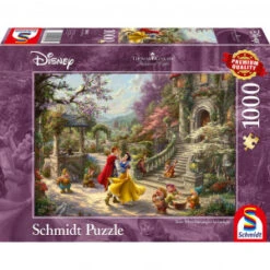 Puzzle Disney Kinkade - Blanche Neige Et Le Prince - 1000 Pièces