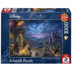 Puzzle Disney Kinkade - La Belle Et La Bête - 1000 Pièces