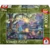 Puzzle Disney Kinkade - La Princesse Et La Grenouille - 1000 Pièces -Boutique De Jeux puzzle disney kinkade la princesse et la grenouille 1000 pieces
