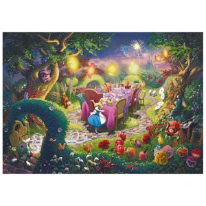 Puzzle Disney Kinkade - Tea Party Du Chapelier Fou - 6000 Pièces 1 Puzzle Disney Kinkade - Tea Party Du Chapelier Fou - 6000 Pièces