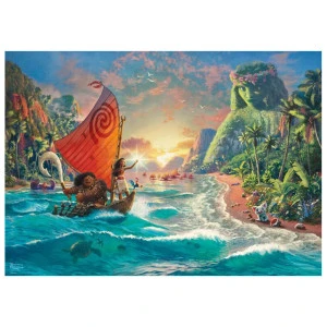 Puzzle Disney Kinkade - Vaiana - 1000 Pièces 1 Puzzle Disney Kinkade - Vaiana - 1000 Pièces
