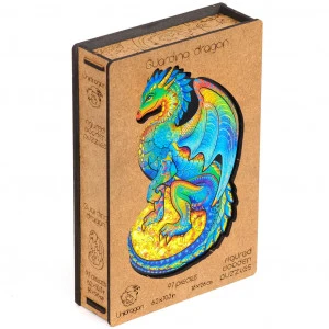 Puzzle En Bois - Dragon Taille S 1 Puzzle En Bois - Dragon Taille S