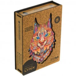 Puzzle En Bois - Lynx Taille M