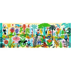 Puzzle Gallery - Jungle - 100 Pièces -Boutique De Jeux puzzle gallery jungle 100 pieces 1