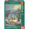 Puzzle Kinkade - Veillée De Noël - 1000 Pièces
