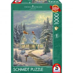 Puzzle Kinkade - Veillée De Noël - 1000 Pièces