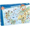 Puzzle Observation - Animaux Du Monde (+ Livret) - 100 Pièces