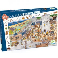 Puzzle Observation - Château Fort - 100 Pièces