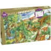 Puzzle Observation - Dinosaures (+ Livret) - 100 Pièces 2 Puzzle Observation - Dinosaures (+ Livret) - 100 Pièces -Boutique De Jeux puzzle observation dinosaures livret 100 pieces