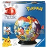 Puzzle Pokémon - 3D Ball -Boutique De Jeux puzzle pokemon 3d ball
