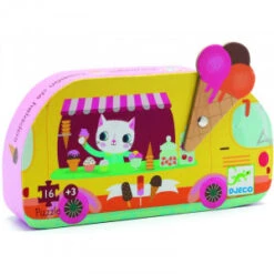 Puzzle Silhouette - 16 Pièces - Le Glacier