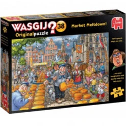 Puzzle Wasgij Original 38 - Market Meltdown - 1000 Pièces
