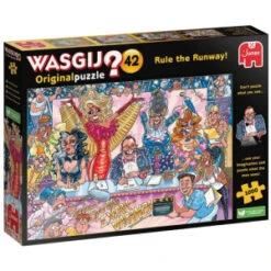 Puzzle Wasgij Original 42 - Dominez La Piste ! - 1000 Pièces