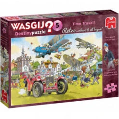 Puzzle Wasgij Retro Destiny 05 - Time Travel - 1000 Pièces