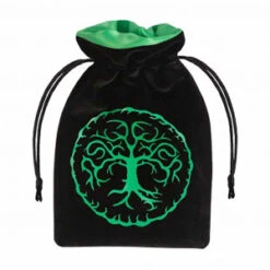 Sac à Dés Velours - Forêt