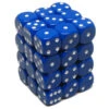 Set De 36 Dés 6 Opaque - Bleu (Chessex 25806) -Boutique De Jeux set de 36 d6 opaque bleu chx25806