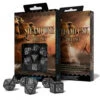 Set De 7 Dés - Steampunk - Noir / Blanc 2 Set De 7 Dés - Steampunk - Noir / Blanc -Boutique De Jeux set de 7 des steampunk noir blanc