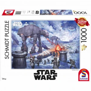 Star Wars Puzzle Kinkade - La Bataille De Hoth - 1000 Pièces 1 Star Wars Puzzle Kinkade - La Bataille De Hoth - 1000 Pièces