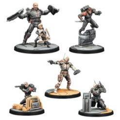 Star Wars : Shatterpoint - Escouade Clone Force 99 -Boutique De Jeux star wars shatterpoint clone force 99 1