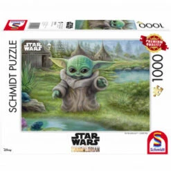 Star Wars The Mandalorian Puzzle Kinkade - Child's Play - 1000 Pièces