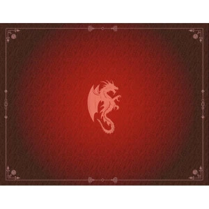 Tapis De Jeu Neoprene Dragon Rouge Grenat (90x70cm) 1 Tapis De Jeu Neoprene Dragon Rouge Grenat (90x70cm)