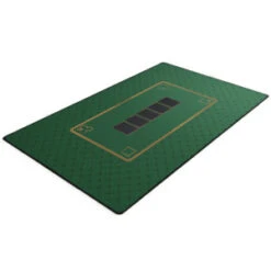 Tapis Jeu De Cartes - Poker Vert (60 X 100cm)