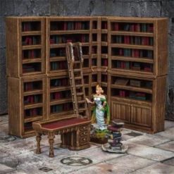 Terrain Crate - Arcane Library -Boutique De Jeux terrain crate arcane library 1