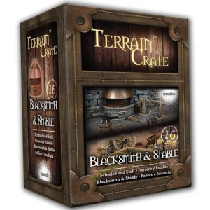 Terrain Crate - Blacksmith & Stable 1 Terrain Crate - Blacksmith & Stable