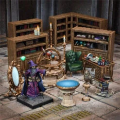Terrain Crate - Wizard's Study -Boutique De Jeux terrain crate wizard s study 1