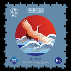 ThinkIq - Puzzle En Bois - La Grue - 344 Pièces