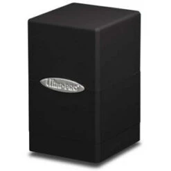 Boite Satin Noir - Tower Deck Box