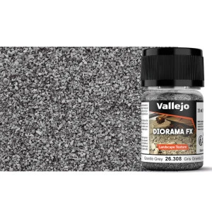 Vallejo - Diorama FX : Granite Grey (0.5-2mm) 1 Vallejo - Diorama FX : Granite Grey (0.5-2mm)