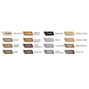 Vallejo - Game Color Set : Leather & Metal 2 Vallejo - Game Color Set : Leather & Metal – Image 2