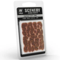 Vallejo - Scenery : Fantasy Tuft Fire 6mm