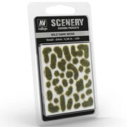 Vallejo - Scenery : Wild Dark Moss 2mm
