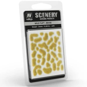 Vallejo - Scenery : Wild Tuft Beige 2mm 1 Vallejo - Scenery : Wild Tuft Beige 2mm