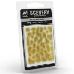 Vallejo - Scenery : Wild Tuft Beige 6mm